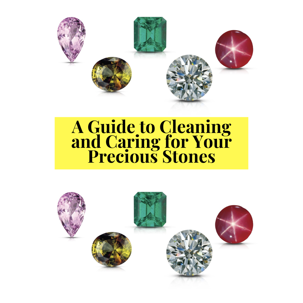 Sparkling Gems: A Guide to Cleaning and Caring for Your Precious Stones