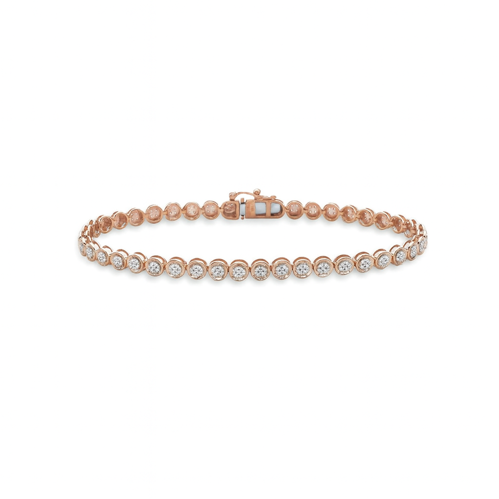 Diamond Micro-Pavé Tennis Bracelet (0.50 ct.) in 14K Gold