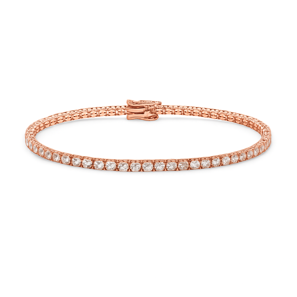 Diamond Tennis Bracelet (2.00 ct.) 1.8 mm 4-Prongs Setting in 14K Gold