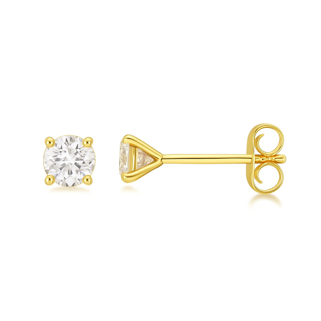 Lab Grown Diamond Stud Earrings (2.50 ct.) in 14K Gold