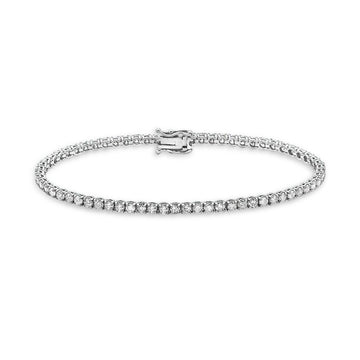 Showroom Collection Diamond Tennis Bracelet (3.00 ct.) 2.20 mm 4-Prongs Setting in 14K Gold