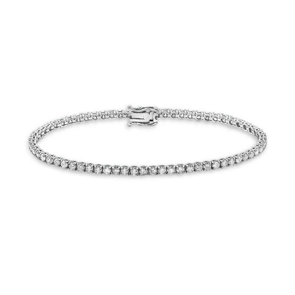 Showroom Collection Diamond Tennis Bracelet (4.00 ct.) 2.5 mm 4-Prongs Setting in 14K Gold