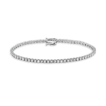 Showroom Collection Diamond Tennis Bracelet (7.00 ct.) 3.7 mm 4-Prongs Setting in 14K Gold