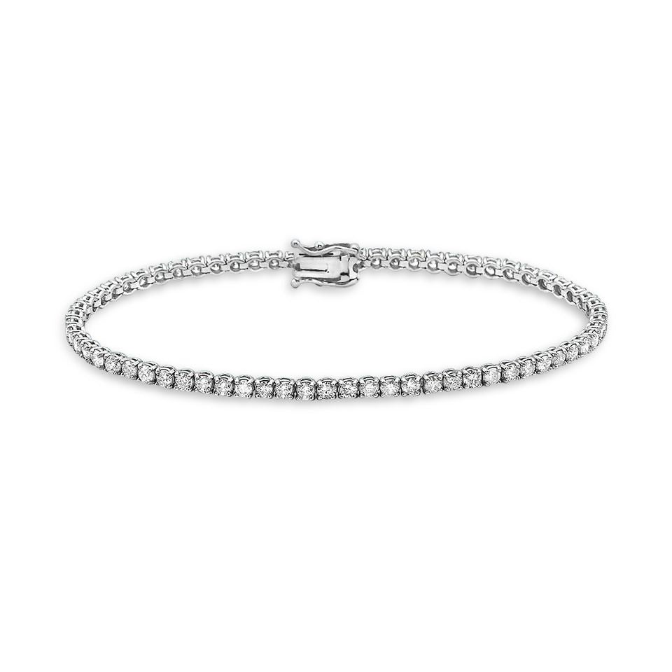 Showroom Collection Diamond Tennis Bracelet (8.50 ct.) 3.8 mm 4-prongs Setting in 14K Gold