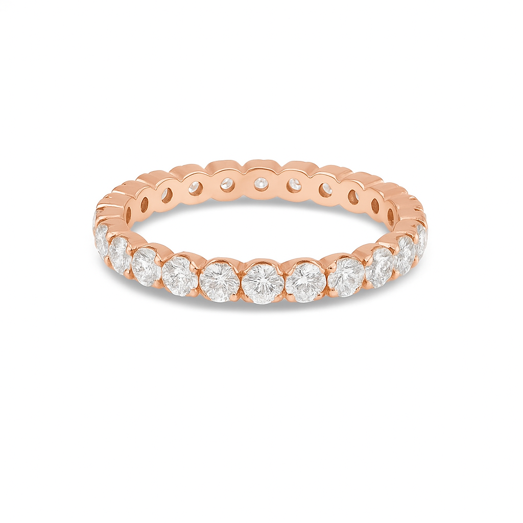 Diamond Eternity Band Ring (1 to 7 ct.) in 14K Gold