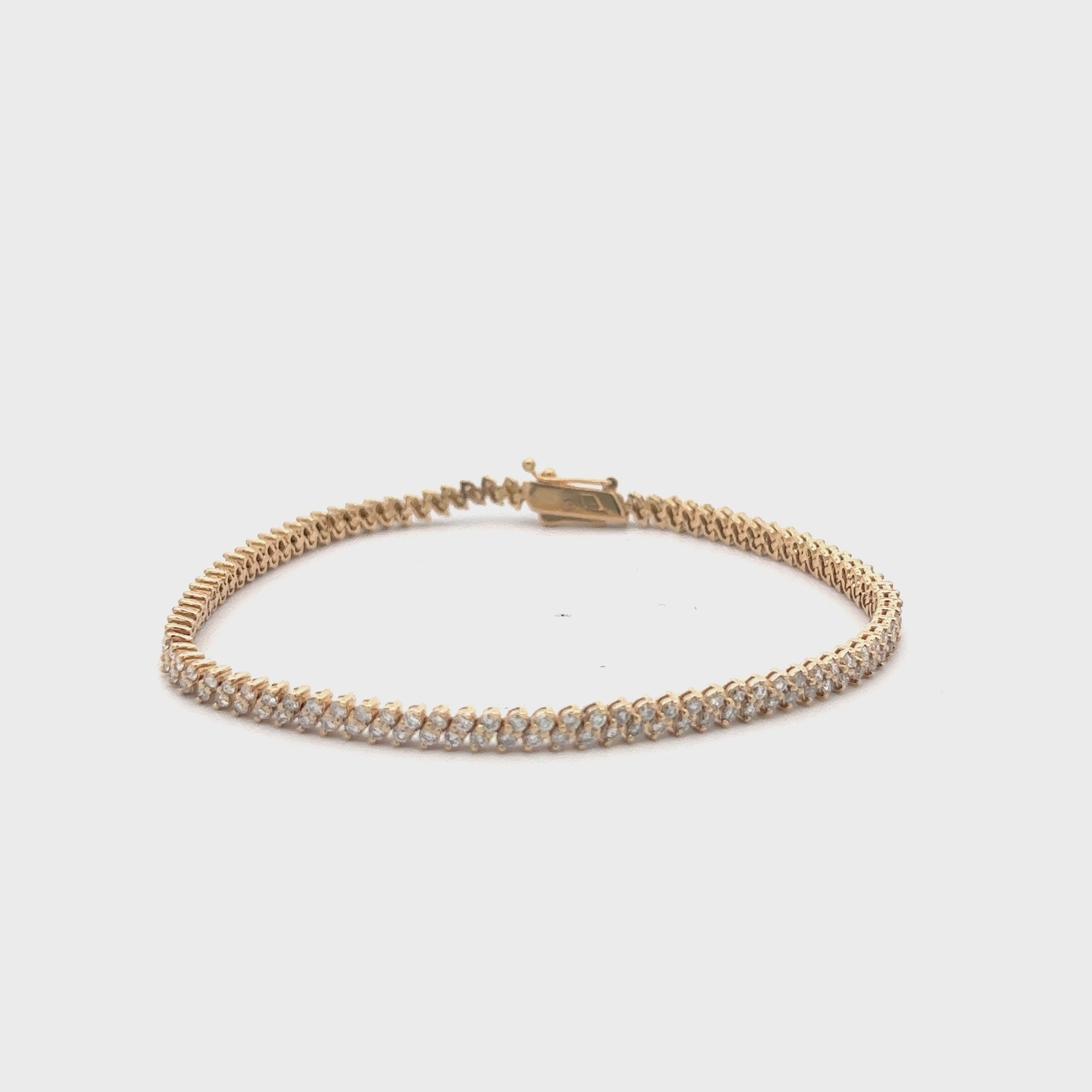 Illusion Marquise Diamond Tennis Bracelet (3.00 ct.) in 14K Gold