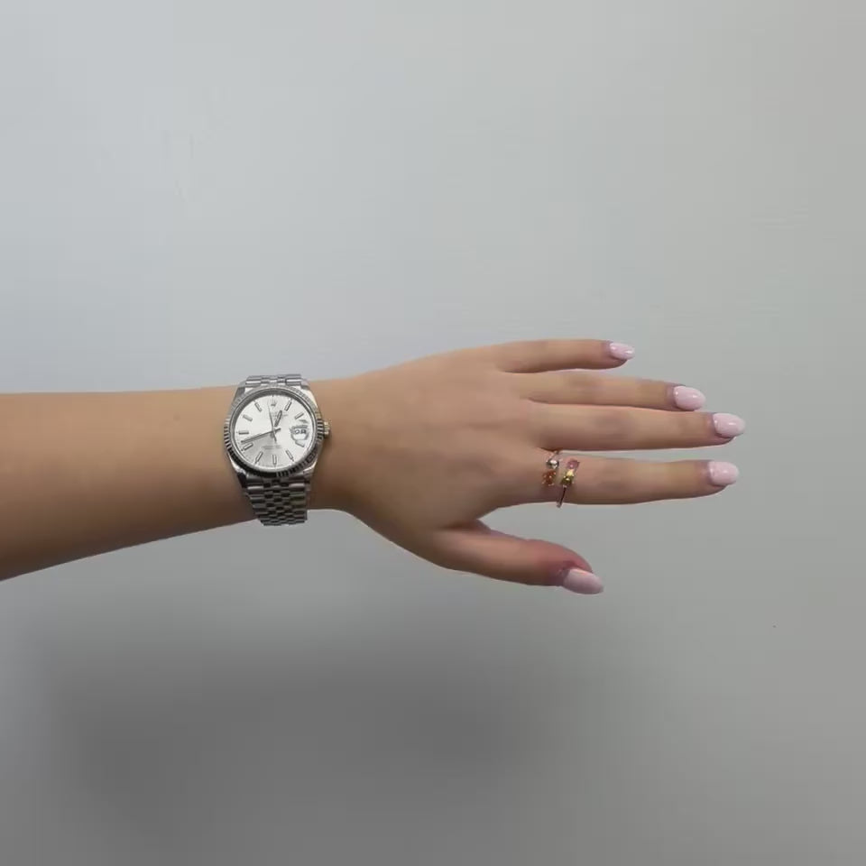 Mixed Shape Emerald Open Wrap Ring (0.90 ct.) 4-Prongs Setting in 14K Gold