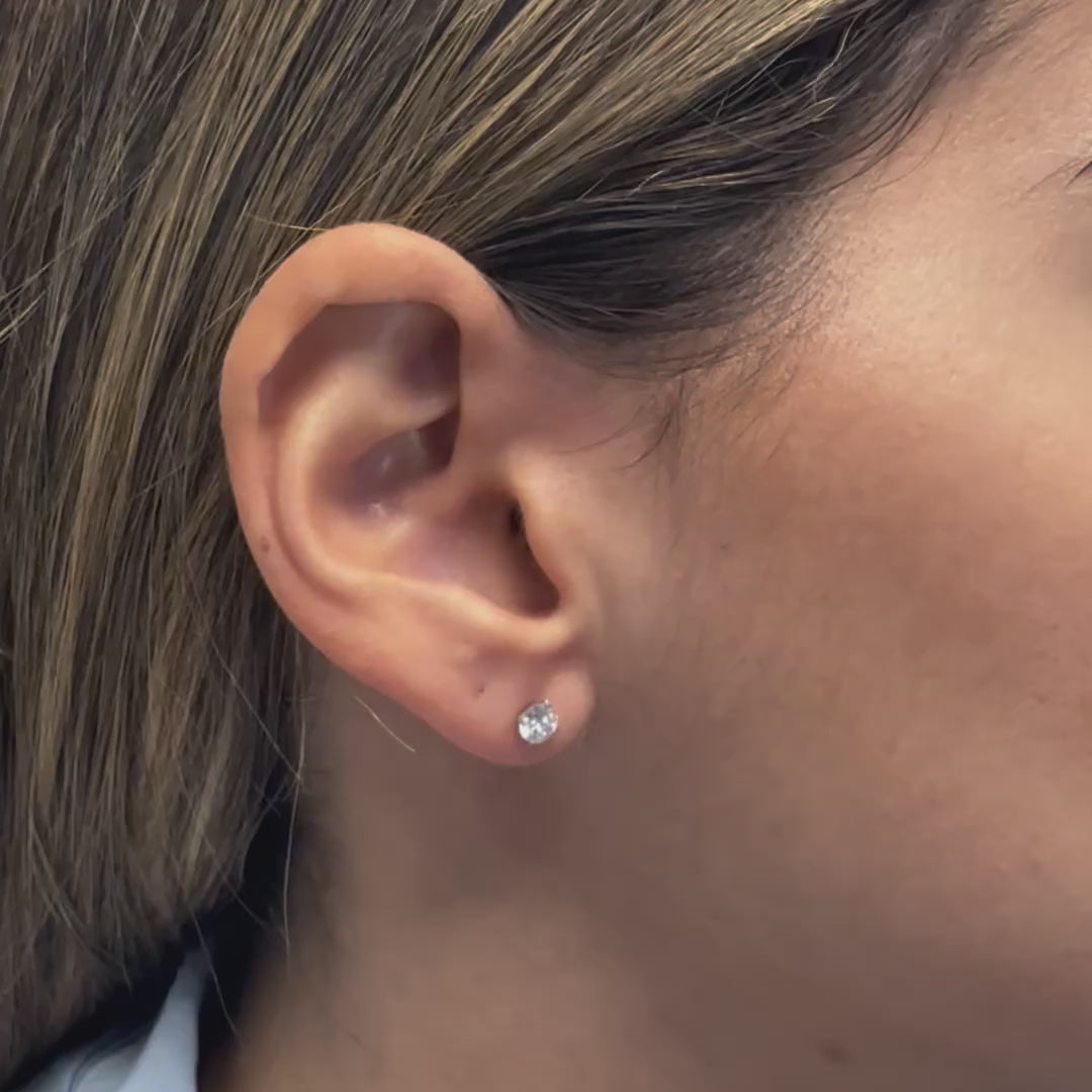 Lab Grown Diamond Stud Earrings (0.70 ct.) in 14K Gold