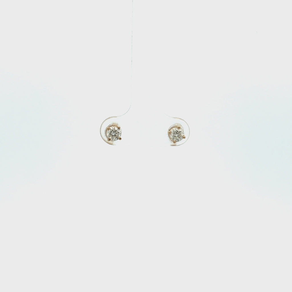 Round Diamond 0.35-1.00 ct. Studs Earrings in 14K Gold