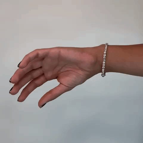Diamond Tennis Bracelet (8.50 ct.) 3.8 mm 4-prongs Setting in 14K Gold