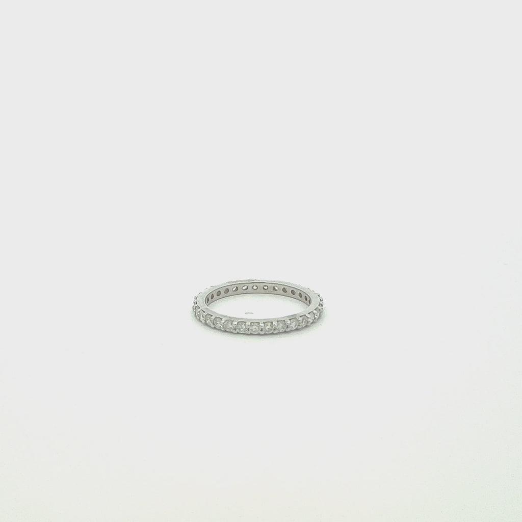 Diamond Eternity Band in 14K Gold, 2.20 mm wide