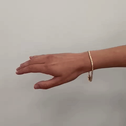 Diamond Tennis Bracelet (2.50 ct.) 2 mm 4-Prongs Setting in 14K Gold