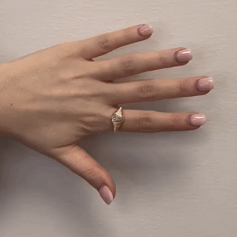 Solitaire Pear Shape Diamond Ring (0.67 ct.) Bezel Set in 14K Gold