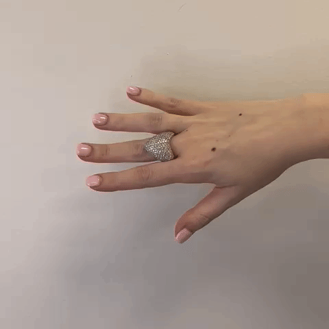 Ready to Ship Fashion Pavé Diamond Ring (2.75 ct.) in 18K Gold